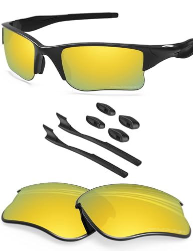 Image of BLAZERBUCK Replacement Lenses & Sock Kit for Oakley Half Jacket 2.0 XL OO9154 Sunglass