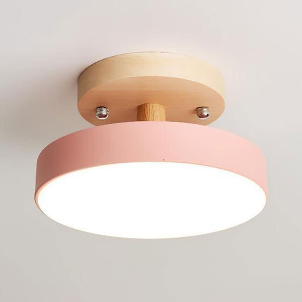 Three-Color Dimmable Ceiling Light 13W LED Round Ceiling Lamp Acrylic Lamshade Ceiling Lighting Flush Mount Ceiling Light Fixtures
