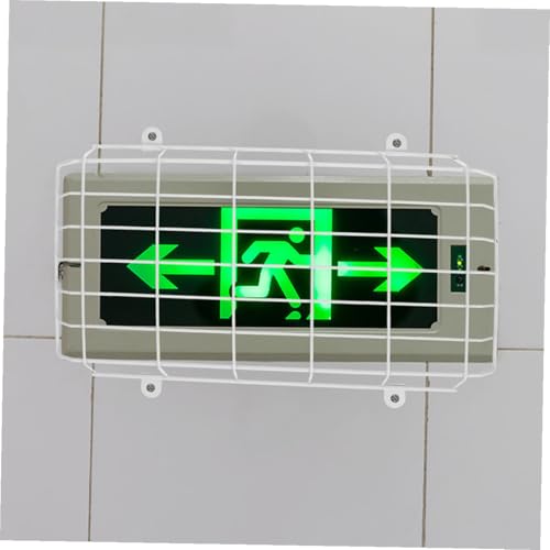 Couvercle de Protection Métallique Durable pour Signal Urgence et Bloc Secours