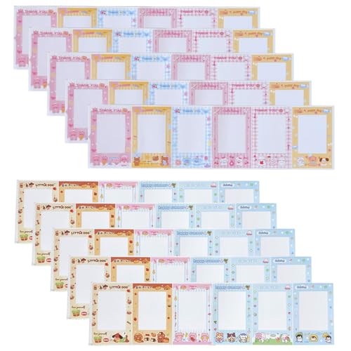 QOCUILC 60 Piezas de Pegatinas de Borde de Foto Marcos de