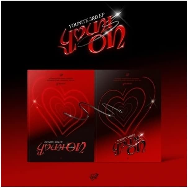 DREAMUS YOUNITE YOUNI-ON 3er EP Álbum CD+Póster+Photobook+Youni-map+Postal+Tarjeta+Tarjeta Fotocard+Seguimiento (SET (RED ON+BLACK ON))