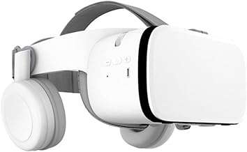 VR Headset with Remote Control, 3D Glasses Virtual Reality Headset, VR Goggles with 110° Large Viewing Angle, VR Glasses Compatible with Smart Phones Within 4.7-6.5 Inches