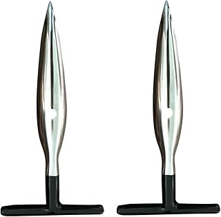 DECHOUS 2pcs Coconut Opener Tool Set, Stainless Steel Coconut Opener for Young Coconut, Easy to Hold, Safe and Reliable