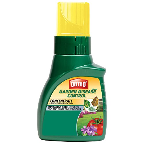 Ortho MAX Garden Disease Control Concentrate 16-Ounce (Active Ingredient 29.6% Chlorothalonil Fungicide Formerly Known as Daconil. For use on Vegetables Fruits Flowers & Ornamentals.)