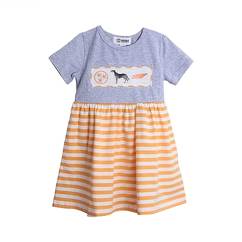 Tennessee Girls Kids Dress State Football Bluetick Coonhound Toddler Youth Apparel
