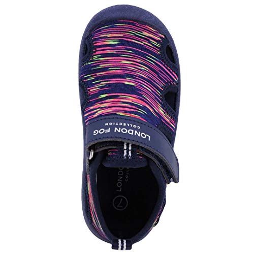 LONDON FOG Kids Toddler Corby Protective Water Shoe,Closed-Toe Sport Sandal- Unisex4