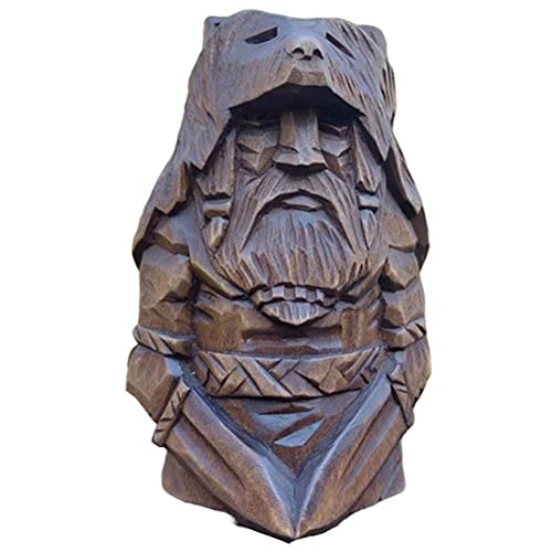 Estatua de Odín dios nórdico en resina, 10 cm