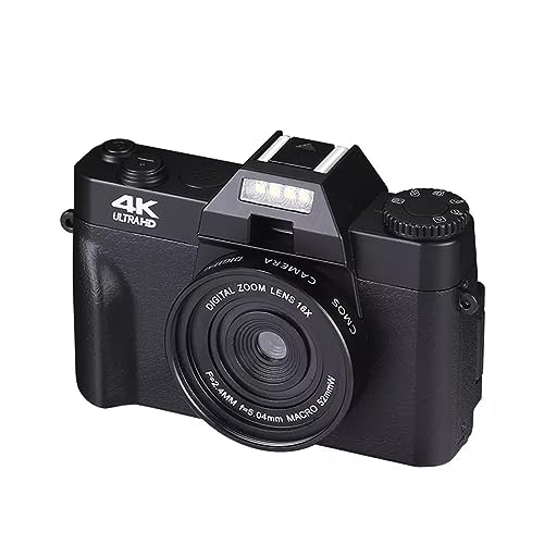 Vlog Caméra 4K Écran Rabattable et Objectif Macro pour immortaliser vos voyages en haute netteté