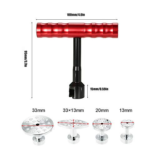 Ajcoflt Kit de ferramentas de reparo de dente sem pintura Ferramenta de remoção de extrator de extra