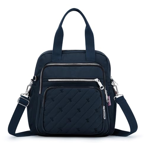 Sac à main multipoches femme grande capacité avec bandoulière