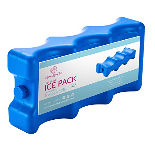 image for Ice Pack for Breastmilk Storage - Mommy Knows Best Reusable Ice Pack f