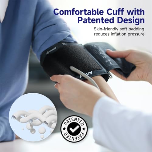 image for Ovutek Blood Pressure Monitors for Home Use Upper Arm, 8.7