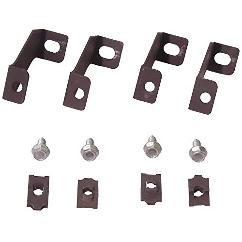 Scott Drake C3DZ-8149-3 1965-1966 Fan Shroud Brackets 3 Core