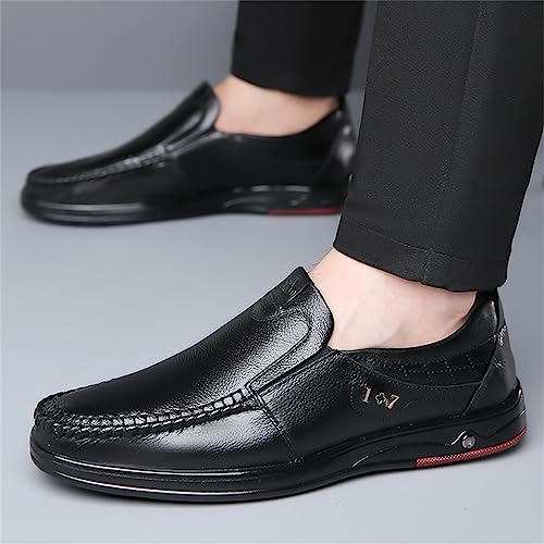 Men Business Working Office Shoes Leather Walking Casual Driving Loafers Oxfords Male Luxury Party Fashion Formal Sneakers Stylish Men's Dress Shoes4