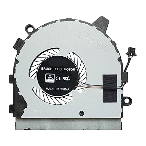RTDpart Laptop CPU Cooling Fan For DELL Inspiron 13 7390 7391 2-in-1 P113G 0HYPYN HYPYN DFS5K12214161F FM1H DC5V 0.5A New Cover