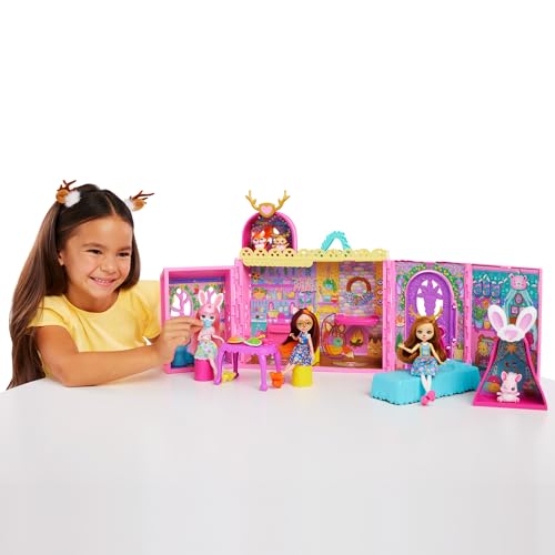 Enchantimals Coffret La Maison De 'amitié Maison De Poupée Et + - vue 3