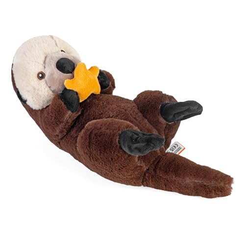 Nutria marina peluche 30cm regalos ecológicos para cumpleaños