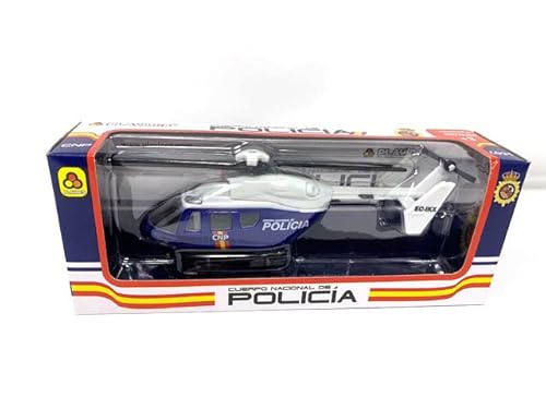 PLAYJOCS GT-8130 Hubschrauber Nationale Polizei, Fahrzeug für Kinder und Sammler.