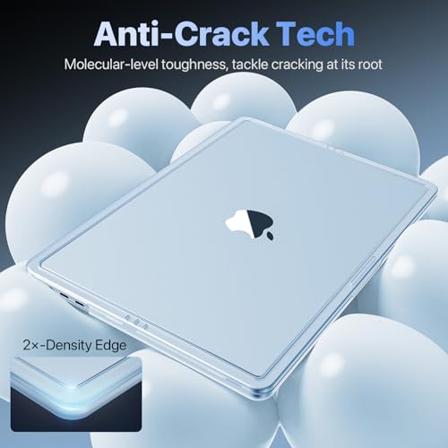 Coque rigide pour MacBook Air 15 finies les fissures avec le bouclier polycarbonate