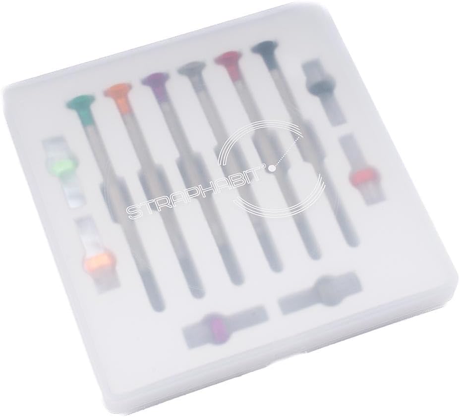 StrapHabit Watch Repair Screwdriver Set - Precision Screwdriver Watch Tool Kit