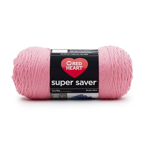 RED HEART Super Saver Yarn Perfect Pink