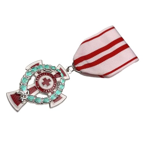 Broche Vintage Roja Austrohúngara Joyería Decorativa Para Hombres Y Mujeres Accesorios De Ropa Medallas Militares Broches