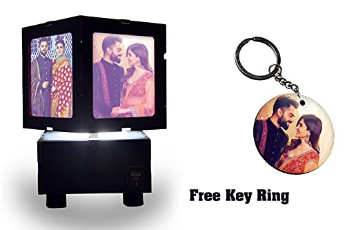 Cube-Rotating-Photo-Lamp-with-Free-Key-Ring-Best-Personalised-Anniversary-Birthday-Gift-Customised-Wedding-Gift-for-Couples-Best-Picture-Gift-Personalised-Lamp