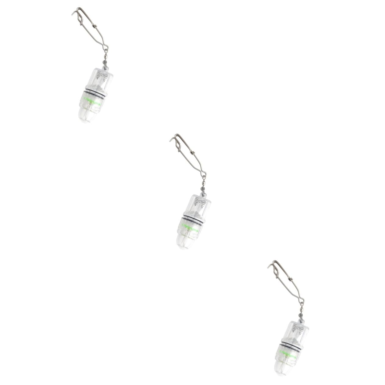 balacoo 3pcs Fish Lure Lights Chain Fishing Lure Underwater Fish Deep Water Fishing