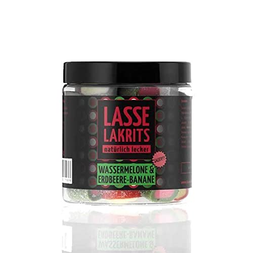 LASSE LAKRITS - Saure Wassermelone & saure Erdbeere 165g Cover