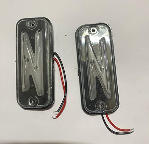 Image of AUTO MT 2PC Gypsy King Car LED Light Side Panel Indicator for Maruti 800 Alto Van Bus Truck