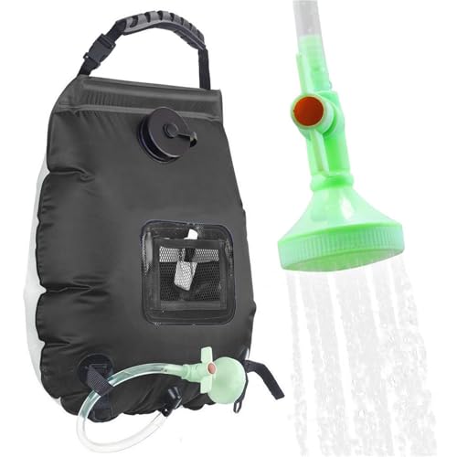 �ȈՃV�����[ Solar-heated Camping Shower Bag - Portable Bath, Suitable For Outdoor Travel, Climbing, Hiking, Beach And Swimming ���s ������