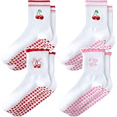 2pair Pink+2pair Red