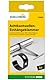 Schellenberg 19300 Rolladenwelle Einhängeklammer 3er-Set, Mini für SW40, schützt den Rolladenmotor vor Beschädigungen