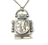 kettenkit fz1 bronze-farben schmuck-stadt Roboter Steampunk Kette 60 cm Zahnrad Bronze-Farben Steampunk