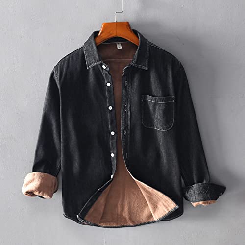 Veste chemise thermique homme pour un look casual et chaud en hiver