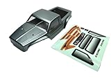 HobbyPlus EVO/EVO PRO RC Crawler 1/18 Scale Body Shells - Remote Control Car, RC Car, RC Crawler Upgrade Parts (HELIDIRECT) (EVO-PRO Fighter LCG Body (Metalic Blue))