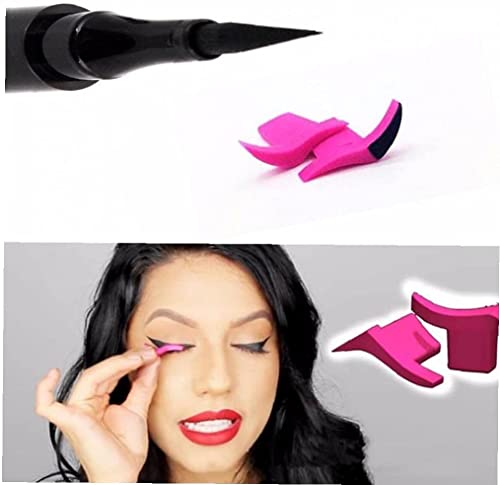 Sello para delineador de ojos U-K 1 par estilo alado miniatura 7