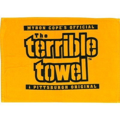 Steelers Terrible Towel - Yellow (Ships Within 24 Hrs - Excluding Weekends & Holidays)