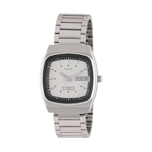 Image of HMT Nass 11 White Color|1 Year Manufacturer Warranty|Water Resistant, Analogue, Men