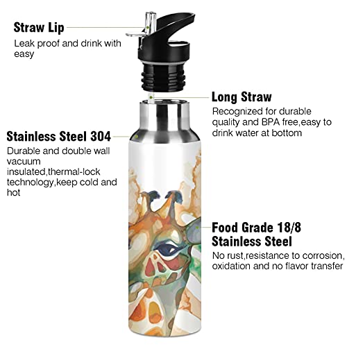 Vnurnrn Arte Simpatico Cervo Giraffa Animale