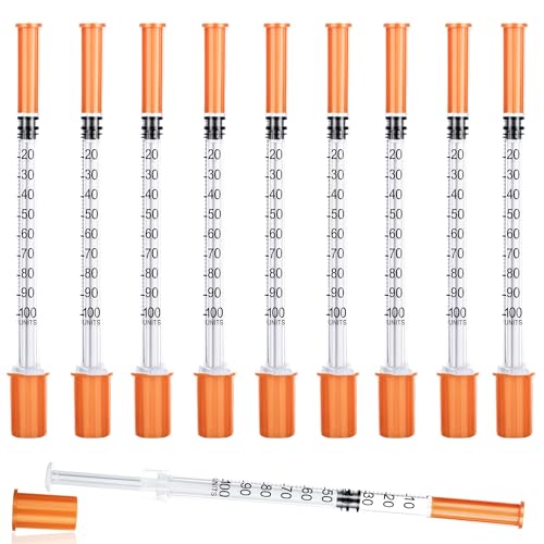1ml Plastic Multiple Uses Measuring Tools Individually Sealed Packaging Laboratory Accessories with Cap for Liquid Separation (31G-8MM-10)
