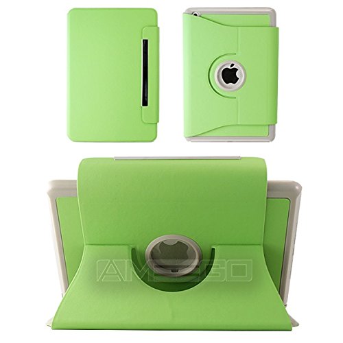 Themax® Apple Ipad Mini/iPad Mini 2/iPad Mini 3 Coque 360 ° Rotatif Smart avec Aimant Clutch Étui Portefeuille Imitation Cuir Smart Flip Housse pour Apple iPad Mini/Mini 2/Mini 3 Cover
