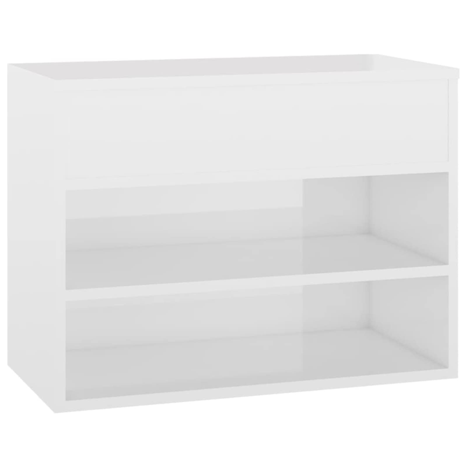 Panca Portascarpe Rovere Sonoma 103x30x54,5 cm in Truciolato 808750