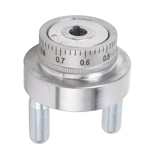 Psytfei Mini Handwheel 50mm 2in 0?1mm Scale Circle Size Mini Lathe Hand Wheel Crank Wheels with Handle Crank Aluminum Alloy Handle Hand Wheel