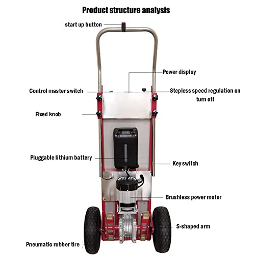 Carretilla eléctrica para escaleras plegable con motor 850W miniatura 4