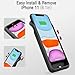 BOPPS Battery Case for iPhone 11/ XR,Upgrated Slim 6000mAh Charging Portable Rechargeable Charger Case Cover for iPhone XR,iPhone 11 Charging Cases 6.1inch-Black