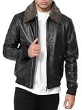 QUALITÄT: Premiumqualität | Hochwertiger Tragekomfort | Übergangsjacke | Toller Schnitt | Ideale Lederjacke für das ganze Jahr | Direkt vom Hersteller.