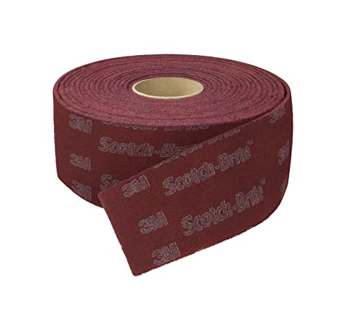 Scotch-Brite 7447 PRO rouleau VFN abrasif de 10,2 cm x 9,2 m pour l'atelier