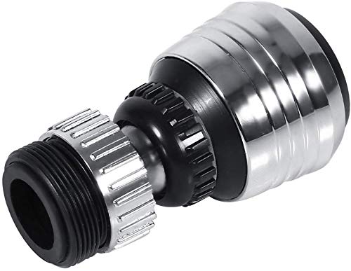 2Pcs Kitchen Faucet Aerator, Splash Filter Attachment Tap 360 Rotate Swivel Saving Diffuser Nozzle Filter Adapter #TOP3