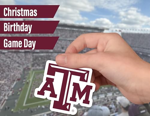 Image of Texas A&M Aggie Stickers & Decals 14 Pc Set for Car & Water Bottle